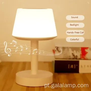 Alto -falante Bluetooth colorido com controle de toque e lâmpada